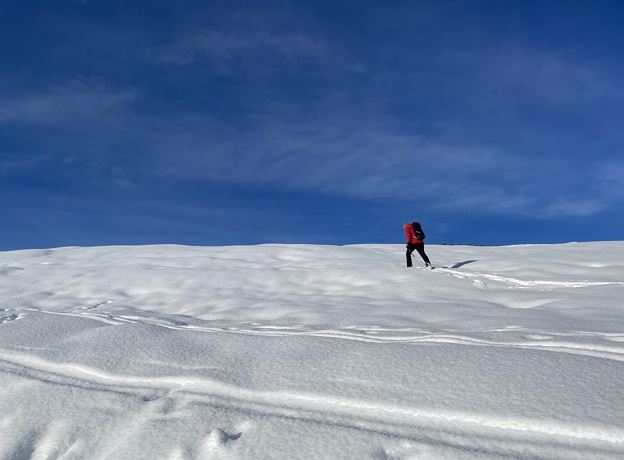 Guided Snowshoe Tour with sweet Surprise in Klostertal